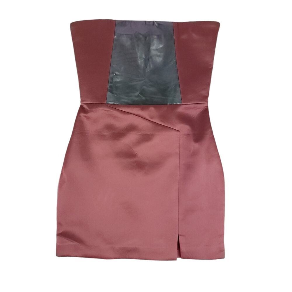 Kate Spade Saturday Strapless Panel Mini Dress